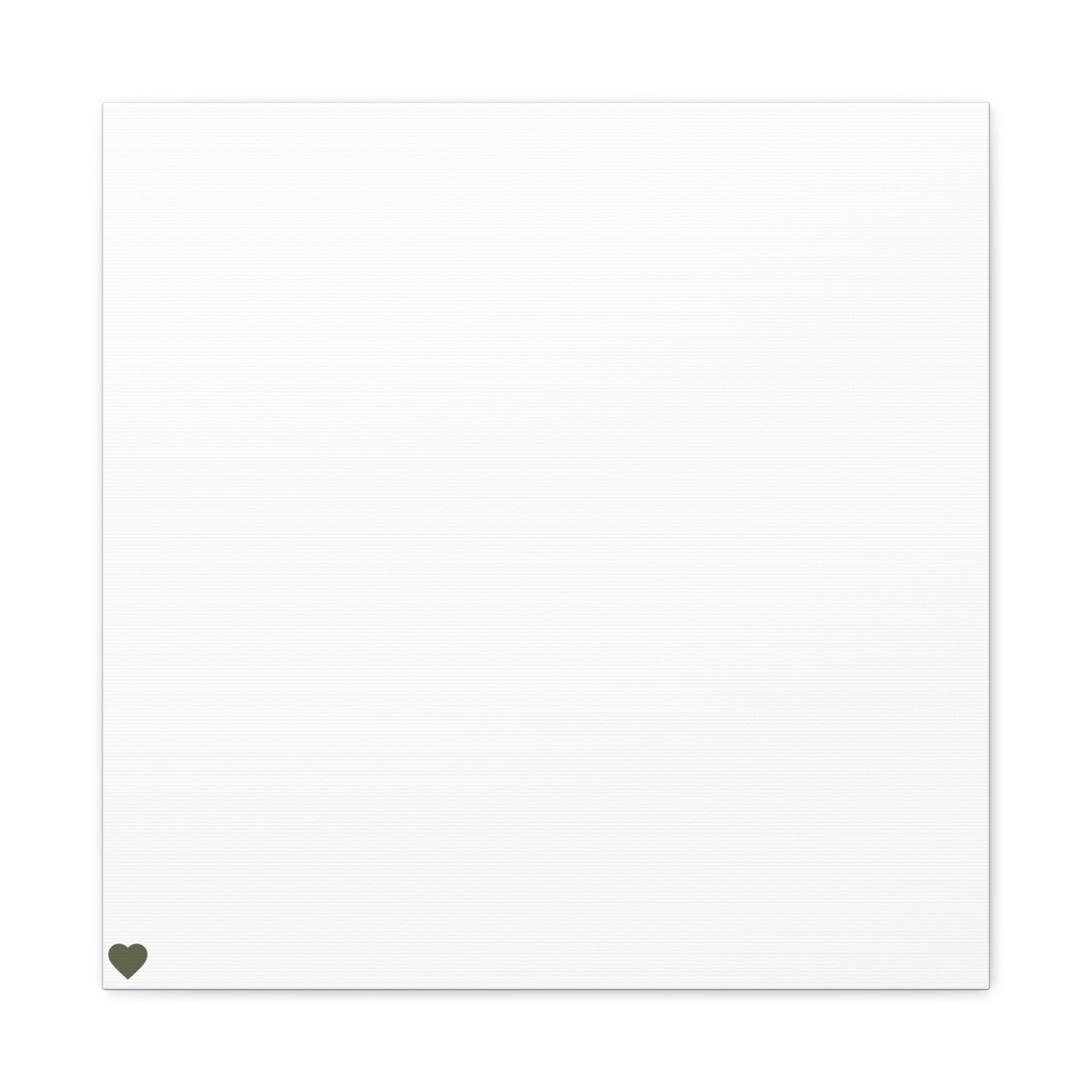Custom Crest Canvas Print Medium 20x20