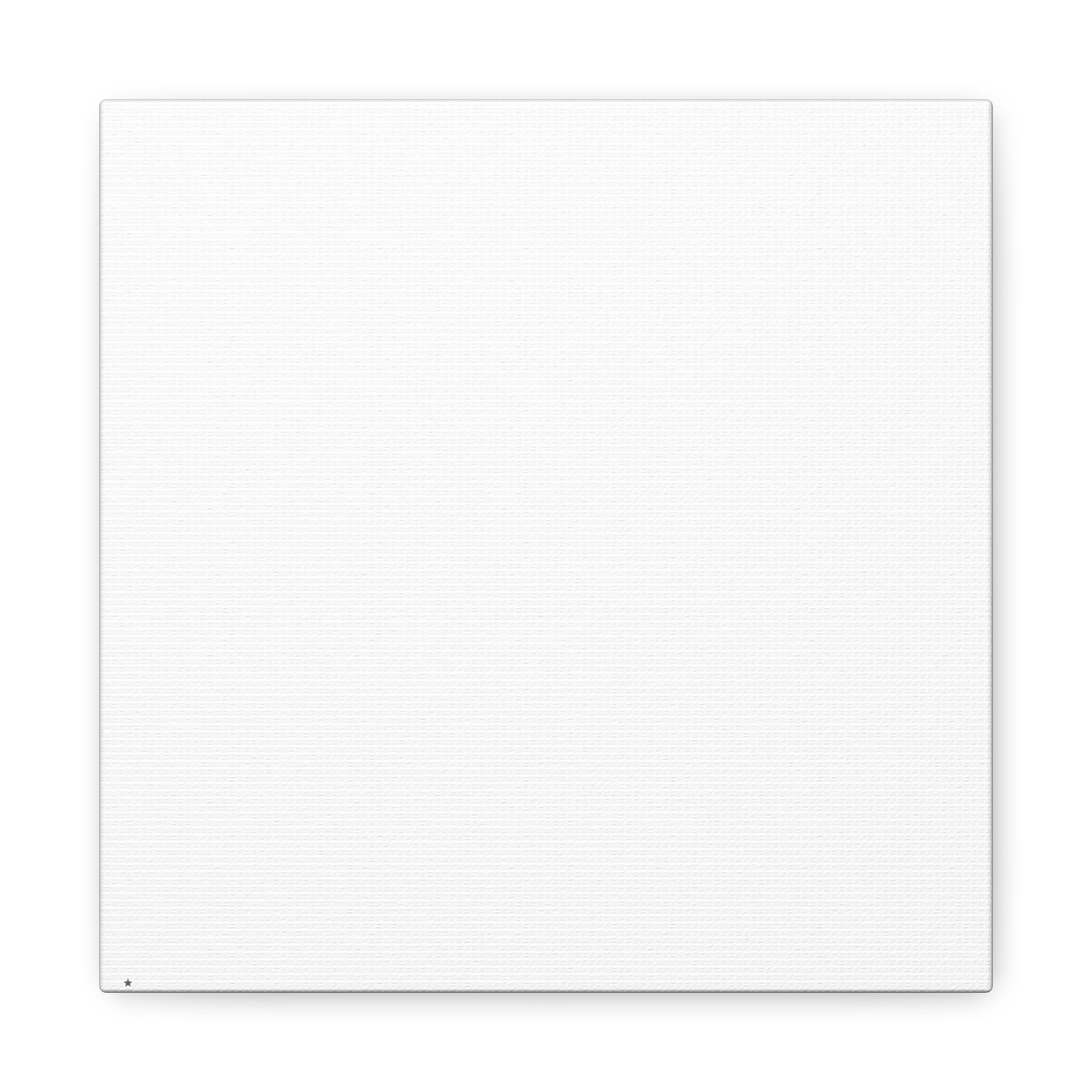 Custom Crest Canvas Print Small 10x10