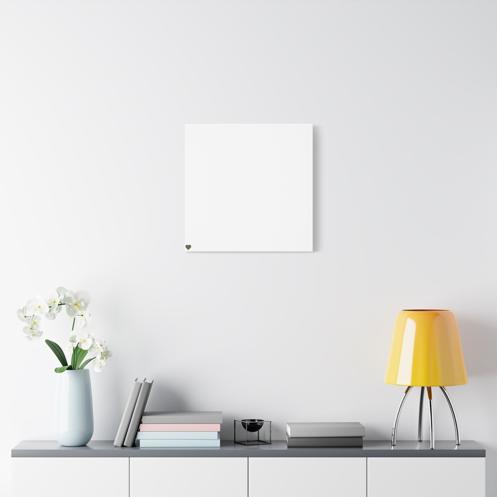 Custom Crest Canvas Print Medium 20x20